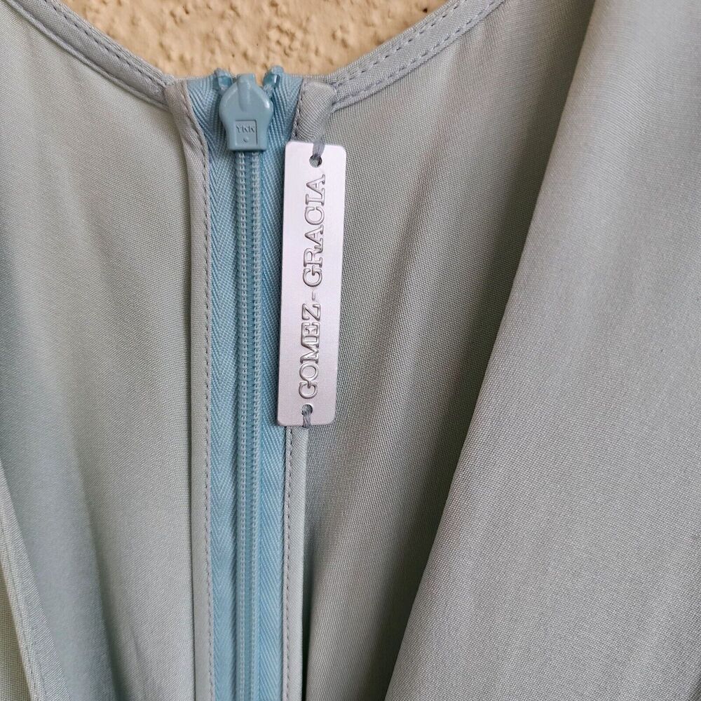 Gomez Garcia London mini designer Dress Beaded Silk size US 6 Retail $1,800 EUC - Picture 3 of 12